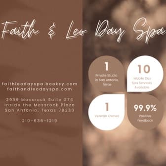 Faith & Leo Day Spa' logo