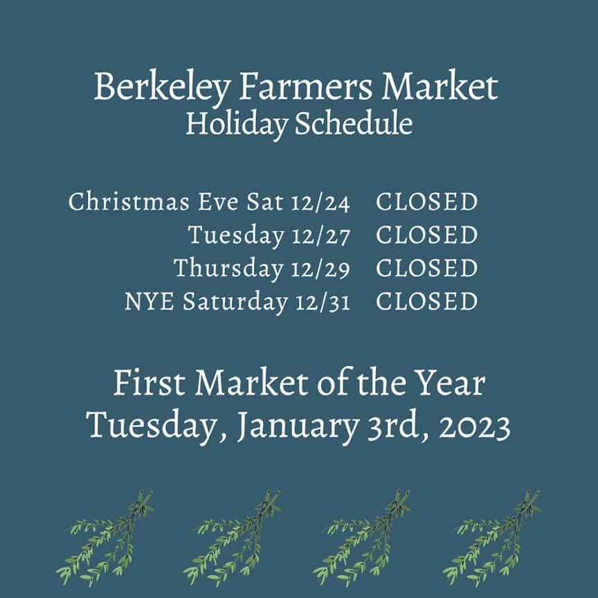 News sm campaign image for Berkeley Farmers' Markets